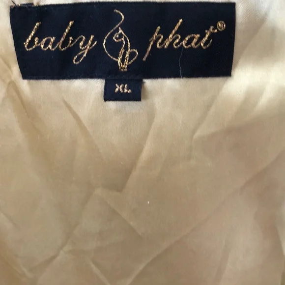 Baby Phat Jacket Women's Black Size XL